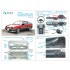 1/24 Honda Ballade CR-X Interior 3D Decal for Tamiya