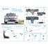 1/24 Peugeot 206 WRC 3D Interior Decals for Tamiya Kit