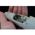 1/32 Mirage 2000-5 Interior Detail Set (on decal paper) for Kitty Hawk Kit