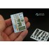 1/32 Mirage 2000-5 Interior Detail Set (on decal paper) for Kitty Hawk Kit