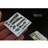 1/32 Mirage 2000-5 Interior Detail Set (on decal paper) for Kitty Hawk Kit