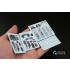 1/32 F-105G 3D-Printed & Coloured Interior Decals for Trumpeter kit