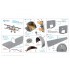 1/32 Nieuport XI Interior 3D Decal for CSM kits