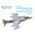 1/32 AV-8B Harrier II late Interior Details on 3D Decal for Trumpeter kits