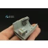1/32 B-25J Mitchell Glass nose 3D-Printed & Coloured Interior for HK models kits