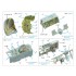 1/32 Mitsubishi J2M3 Raiden Interior 3D Decal for Zoukei Mura kits