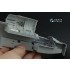 1/32 F-104A Interior 3D Decal for Italeri kits