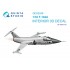 1/32 F-104A Interior 3D Decal for Italeri kits