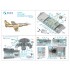 1/32 F-104C Interior 3D Decal for Italeri kits