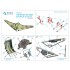 1/32 Horten Ho 229A Interior 3D Decal for Takom kits