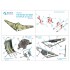 1/32 Horten Ho 229A Interior 3D Decal for Takom kits