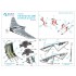 1/32 Horten Ho 229B Interior 3D Decal for Takom kits