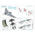 1/32 Horten Ho 229B Interior 3D Decal for Takom kits