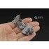 1/32 Nakajima Ki-44 Tojo Interior Details on 3D Decal (Hasegawa)