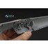1/32 Nakajima Ki-84 Hayate Interior Details on 3D Decal (Hasegawa)