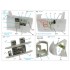 1/32 SBD Dauntless Family Rear Cockpit Interior Details on 3D Decal (Trumpeter)