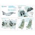 1/32 Eurofighter Typhoon Twin-Seater Interior 3D Decal for Trumpeter