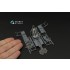 1/32 WWII P-51B/P-51C Mustang 3D Interior Decals for Eduard Kit