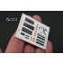 1/35 Kamaz 5350 Mustang Family Interior Detail Set (on decal paper) for Zvezda Kits