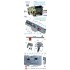 1/35 Mrap Typhoon-K Interior Detail Set (on decal paper) for Zvezda Kits