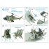 1/35 UH-1C 3D-Printed & Coloured Interior on Decal Paper for Academy kits