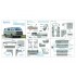 1/35 Bundeswehr VW T3 Family Interior 3D Decal for Takom kits
