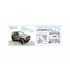 1/43 UAZ-469 Interior 3D Decal for Zvezda kits