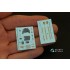 1/48 Yak-1B Late Production Interior Detail Set (on decal paper)