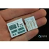 1/48 La-5 Interior Detail Set (on decal paper) for Zvezda Kit