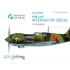 1/48 La-5 Interior Detail Set (on decal paper) for Zvezda Kit