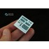 1/48 La-5 Interior Detail Set (on decal paper) for Zvezda Kit