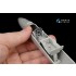 1/48 Pe-2 Interior Detail Set (on decal paper) for Zvezda Kits