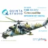 1/48 Mi-24V Interior Detail Set (on decal paper) for Zvezda Kit