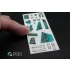 1/48 Mi-24V Interior Detail Set (on decal paper) for Zvezda Kit