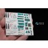 1/48 Mig-31B Interior Detail Set (on decal paper) for AMK Kit