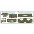 1/48 GMC CCKW 353 for open cab kits Interior Detail Parts for Tamiya kits