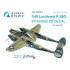 1/48 P-38G Interior Detail Set (on decal paper) for Tamiya Kit
