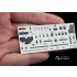 1/48 P-38G Interior Detail Set (on decal paper) for Tamiya Kit