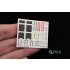 1/48 F-16I Interior Detail Set (on decal paper) for Kinetic Kit