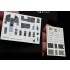 1/48 F-15C Interior Detail Set (on decal paper) for Great Wall Hobby Kits