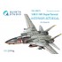 1/48 F-14D Interior Detail Set (on decal paper) for Tamiya Kit