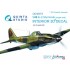 1/48 Il-2 Single Seat Interior Detail Set (on decal paper) for Zvezda Kit