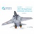 1/48 F-14D Interior Detail Set (on decal paper) for Amk Kit