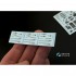 1/48 F-14D Interior Detail Set (on decal paper) for Amk Kit