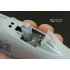 1/48 A-10A Interior Detail Set (on decal paper) for Italeri Kit
