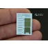 1/48 A-10A Interior Detail Set (on decal paper) for Italeri Kit