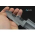 1/48 Mirage 2000N 3D-Printed & Coloured Interior on Decal Paper for Kinetic kits