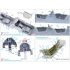 1/48 Mirage 2000N 3D-Printed & Coloured Interior on Decal Paper for Kinetic kits
