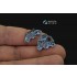 1/48 Sukhoi Su-27UB 3D Printed & Coloured Interior Decal Parts for HobbyBoss