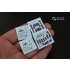 1/48 FMA IA 58 Pucara 3D Printed & Coloured Interior Decal Parts for Kinetic